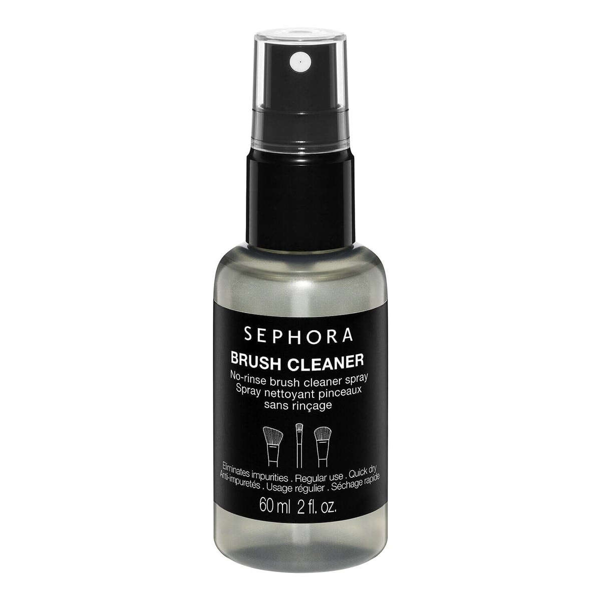 No-Rinse Brush Cleaner Spray — 60 ml