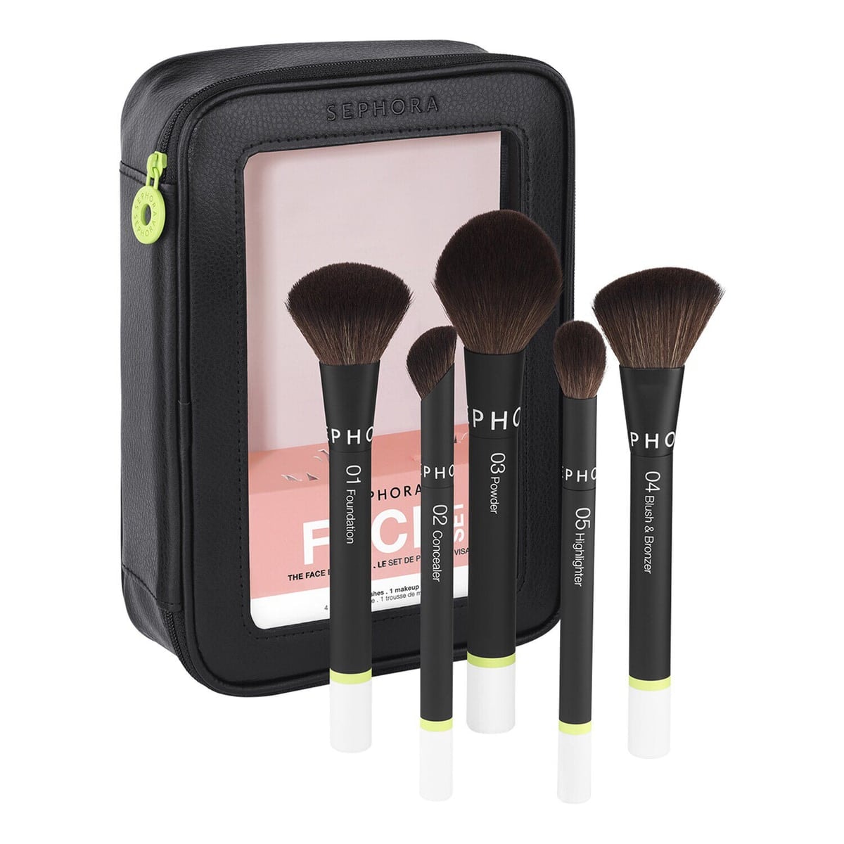 The Face Brush Set - Mistake-Proof Brush Essentials — 5pc