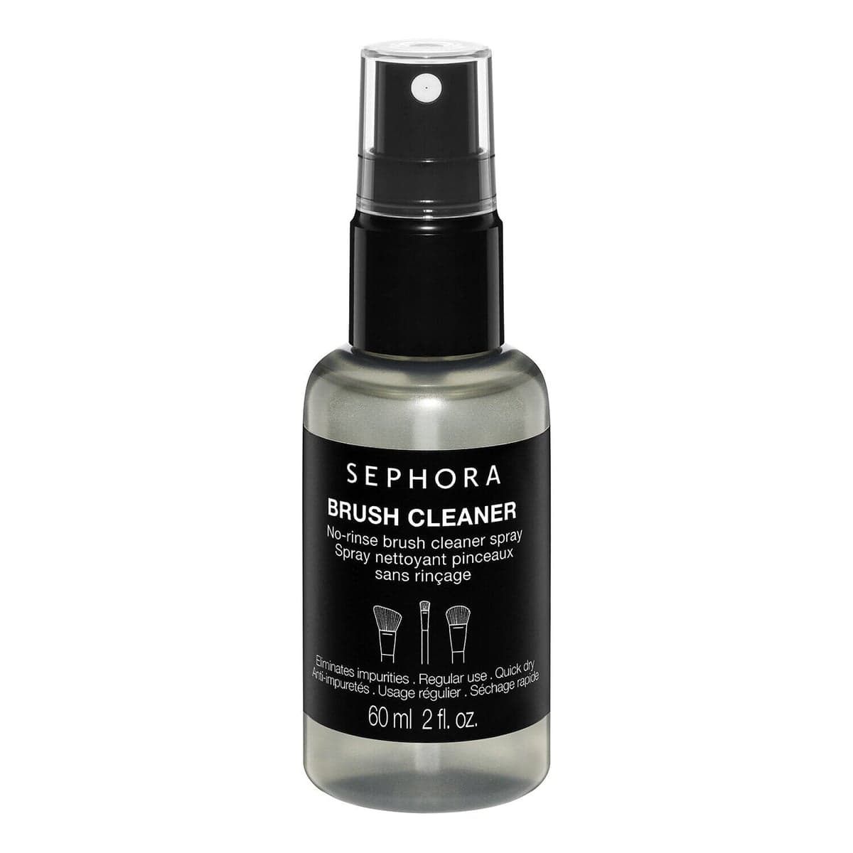 No-Rinse Brush Cleaner Spray — 60 ml